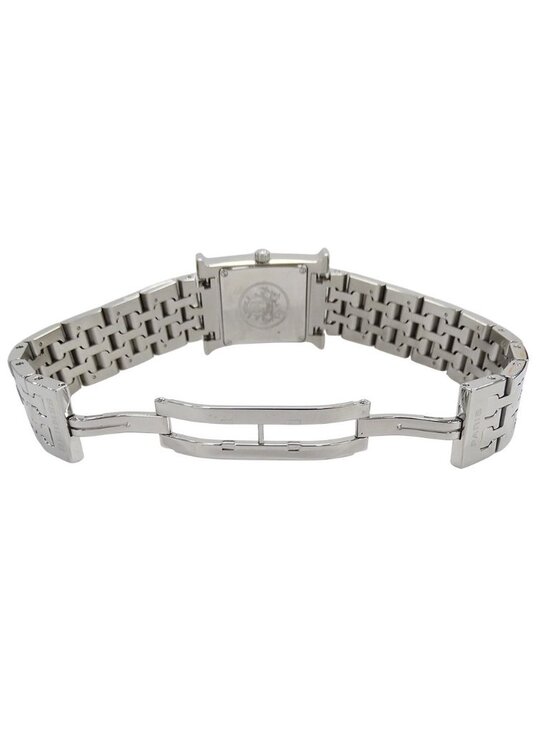Hermes Watch Quartz Stainless Steel Silver Black Polished main image 9